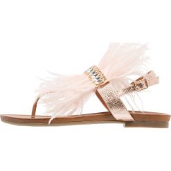 Klapki damskie: xyxyx Japonki rosegold