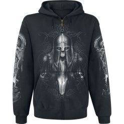 Toxic Angel Guardian Of Midgard Bluza z kapturem rozpinana czarny. Czarne bejsbolówki męskie Toxic Angel, m, z nadrukiem, z kapturem. Za 164,90 zł.