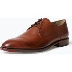 Buty wizytowe męskie: Gordon & Bros. - Męskie buty sznurowane ze skóry – Mirco, brązowy