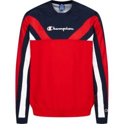 Bluza Champion Colour Block And Stripe Track 214262. Czarne bluzy męskie Champion, m, bez wzorów, z poliamidu, bez kołnierzyka, bez rękawów, bez kaptura. Za 319,00 zł.