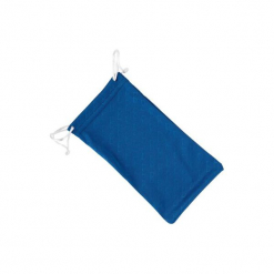 Etui na okulary przeciwsłoneczne CASE SOFT. Niebieskie okulary przeciwsłoneczne damskie aviatory QUECHUA, z materiału. Za 4,99 zł.