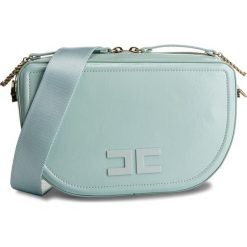 Torebka ELISABETTA FRANCHI - BS-49A-87E2 Zucchero Filato R22. Zielone listonoszki damskie marki Elisabetta Franchi, ze skóry ekologicznej. Za 949,00 zł.