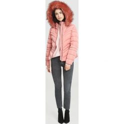 Różowa Kurtka Wait For Me. Różowe kurtki damskie other, na zimę, xl, bez wzorów, bez kaptura. Za 169,99 zł.