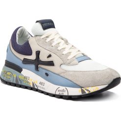 Sneakersy PREMIATA - Django 3823 Beżowy Kolorowy. Brązowe sneakersy męskie marki Premiata, na co dzień, bez wzorów, z zamszu, bez zapięcia. Za 849,00 zł.