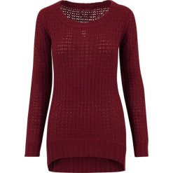 RED by EMP Long Wideneck Sweater Sweter damski burgund. Czerwone bluzy damskie marki RED by EMP, xl, bez wzorów, z dzianiny, z długim rękawem, długie, bez kaptura. Za 144,90 zł.