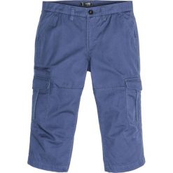 Bojówki męskie: Spodnie bojówki 3/4 Loose Fit bonprix indygo