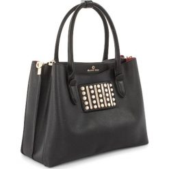 Torebki klasyczne damskie: Torebka w kolorze czarnym – 36 x 27 x 17 cm