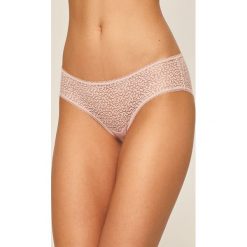 Dkny - Figi. Różowe majtki damskie DKNY, s, z nylonu. W wyprzedaży za 59,90 zł.