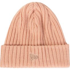 Czapka NEW ERA - Nyc Knit Ne Bsk 12040267 Różowy. Różowe czapki damskie New Era, bez wzorów, z materiału. Za 109,00 zł.