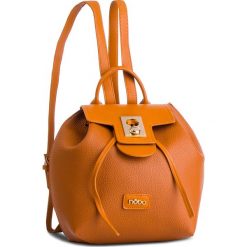 Plecak NOBO - NBAG-F3000-C024 Brązowy. Pomarańczowe plecaki damskie marki Nobo, bez wzorów, ze skóry ekologicznej, eleganckie. W wyprzedaży za 139,00 zł.