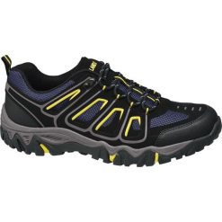 Trekkingowe buty męskie Highland Creek czarne. Czarne buty trekkingowe męskie marki Highland Creek, z materiału, na sznurówki. Za 83,00 zł.