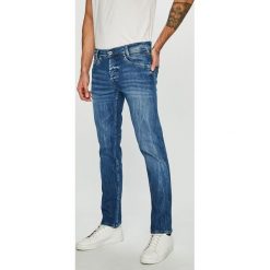 Pepe Jeans - Jeansy. Niebieskie jeansy męskie Pepe Jeans, bez wzorów. W wyprzedaży za 249,90 zł.
