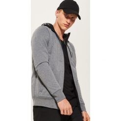 Bluza z napisami - Szary. Szare bluzy męskie House, s, z napisami, bez kołnierzyka, bez rękawów, bez kaptura. Za 99,99 zł.