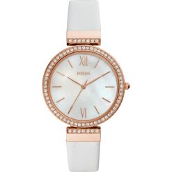 Zegarek Fossil Madeline. Różowe, analogowe zegarki damskie Picky Pica, złote. W wyprzedaży za 399,00 zł.
