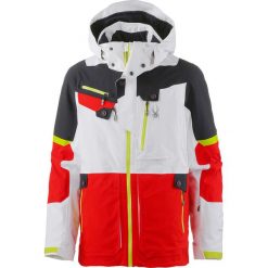 Kurtka narciarska "Todrillo" w kolorze biało-czerwonym. Czerwone kurtki sportowe męskie marki Ski- & Outdoor, s, bez wzorów, z gore-texu, bez kaptura, wspinaczkowe, gore-tex. W wyprzedaży za 1199,95 zł.