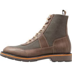 Botki męskie: Hunter MENS ORIGINAL COMMANDO BOOT Botki sznurowane khaki