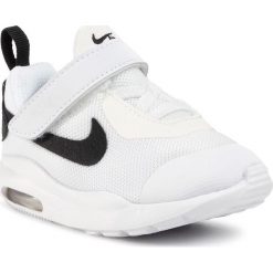Buty NIKE - Air Max Oketo (TDT) AR7421 100 White/Black. Białe półbuty dziewczęce Nike, z materiału, na rzepy. Za 169,00 zł.