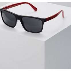 Polo Ralph Lauren Okulary przeciwsłoneczne black. Czarne okulary przeciwsłoneczne męskie aviatory Polo Ralph Lauren. Za 529,00 zł.