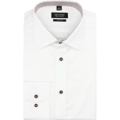 Koszula bexley 2398 długi rękaw slim fit biały. Szare koszule męskie slim marki Recman, m, z długim rękawem. Za 49,99 zł.