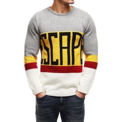 Męska bluza ZAVIN GREY. Szare bluzy męskie Męska bluza ZAVIN GREY, s, bez wzorów, bez kołnierzyka, bez rękawów. W wyprzedaży za 69,00 zł.