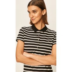 Tommy Hilfiger - T-shirt. Czerwone bluzki damskie TOMMY HILFIGER, s, bez wzorów, z elastanu, bez kołnierzyka. Za 299,90 zł.