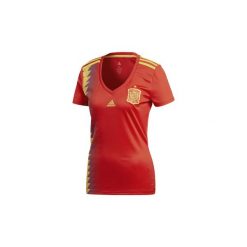 T-shirty z krótkim rękawem adidas Koszulka podstawowa reprezentacji Hiszpanii. Czerwone t-shirty damskie Adidas, l. Za 329,00 zł.