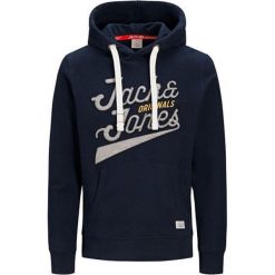 Jack&Jones Męska bluza Jorfara Sweet Hood Total Eclipse (rozmiar L). Bluzy męskie Jack&Jones, m, bez wzorów, bez kołnierzyka, bez rękawów, bez kaptura. W wyprzedaży za 113,00 zł.