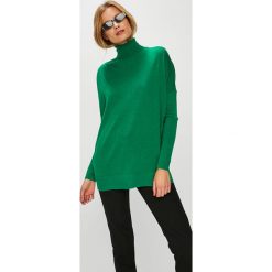 Answear - Sweter. Zielone swetry klasyczne damskie ANSWEAR, l. W wyprzedaży za 129,90 zł.