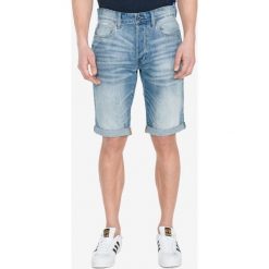 G-Star RAW 3301 Szorty Niebieski. Niebieskie spodenki i szorty męskie G-Star RAW, bez wzorów, z bawełny, retro. Za 352,95 zł.