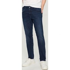 Jeansy męskie: Jeansy slim fit high flex – Granatowy