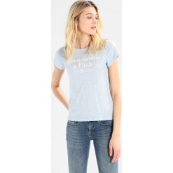 T-shirty damskie: Abercrombie & Fitch MOOSE LOGO TEE Tshirt z nadrukiem light blue