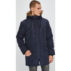Produkt by Jack & Jones - Kurtka. Niebieskie płaszcze męskie PRODUKT by Jack & Jones, xl, bez wzorów, z poliesteru, długie, z kapturem. W wyprzedaży za 219,90 zł.