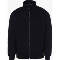 Fynch-Hatton - Męska bluza rozpinana, niebieski. Niebieskie bluzy męskie Fynch-Hatton, xl, bez wzorów, ze stójką, bez rękawów, bez kaptura. Za 249,95 zł.