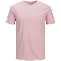 Jack&Jones Męska Koszula Jorworld Tee Ss Crew Neck Silver Pink (Rozmiar L). Szare koszule męskie marki Jack&Jones, m. W wyprzedaży za 35,00 zł.