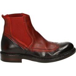Botki męskie - M880-28 MA RO. Brązowe botki męskie Venezia, ze skóry. Za 899,00 zł.