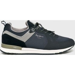 Pepe Jeans - Buty Tinker Pro-Bold. Niebieskie buty sportowe męskie marki Pepe Jeans, z jeansu, bez zapięcia. W wyprzedaży za 299,90 zł.