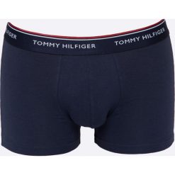 Tommy Hilfiger - Bokserki (3-pack). Niebieskie bokserki męskie TOMMY HILFIGER, bez wzorów, z elastanu. W wyprzedaży za 159,90 zł.