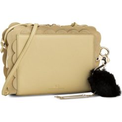 Torebka ELISABETTA FRANCHI - BS-65A-82E2-V260 Uovo N56. Żółte listonoszki damskie marki Elisabetta Franchi, ze skóry ekologicznej. W wyprzedaży za 689,00 zł.