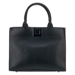 David Jones Torebka Damska Black cm4001. Czarne torebki klasyczne damskie marki David Jones, bez wzorów, bez dodatków. W wyprzedaży za 132,00 zł.