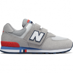 New Balance YV574NCR. Szare buciki niemowlęce New Balance, bez zapięcia. Za 249,99 zł.