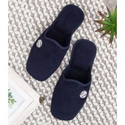 Kapcie męskie Natural Style NS-500 Granatowe. Kapcie męskie NATURAL STYLE, z bawełny. Za 23,00 zł.