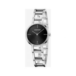 Calvin Klein Cheers Zegarek Srebrny. Szare zegarki damskie Calvin Klein, srebrne. Za 2063,95 zł.