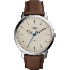 Zegarek FOSSIL - The Minimalist 3H FS5306 Brown/Silver. Pomarańczowe zegarki męskie Fossil, ze stali. W wyprzedaży za 419,00 zł.