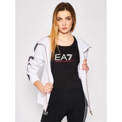 Bluza EA7 Emporio Armani 3HTM16 TJU6Z 1100. Białe bluzy damskie EA7 Emporio Armani, s, bez wzorów, z elastanu, bez rękawów, bez kaptura. W wyprzedaży za 469,00 zł.