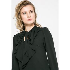 Vero Moda - Bluzka. Czarne bluzki asymetryczne Vero Moda, l, z elastanu, casualowe. W wyprzedaży za 79,90 zł.