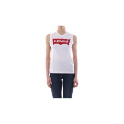 Topy na ramiączkach / T-shirty bez rękawów Levis 29669 ON TOUR TANK. Białe bluzki damskie Levi's®, m, bez wzorów, bez kołnierzyka. Za 89,16 zł.