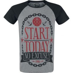 T-shirty męskie: RED by EMP Lead Sails T-Shirt szary
