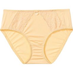 Figi maxi bonprix jasna limonka w paski. Majtki damskie bonprix. Za 34,99 zł.