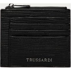 Trussardi Jeans - Portfel. Czarne portfele męskie Trussardi Jeans, bez wzorów, z poliesteru. Za 219,90 zł.