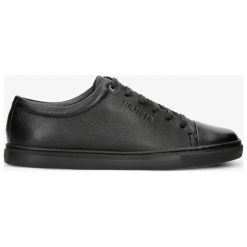 Tommy Hilfiger Charlton 3A1 buty męskie, czarny, rozmiar 43. Czarne buty sportowe męskie TOMMY HILFIGER, ze skóry, bez zapięcia. W wyprzedaży za 450,49 zł.